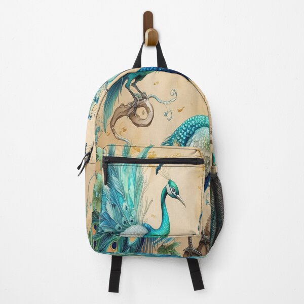 Item preview, Ancient Rain Bird Scroll Watercolor Illustration designed and sold by Max Store.