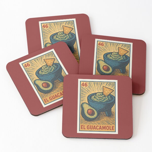 Item preview, Mexican Lottery Card 46 El Guacamole designed and sold by retrographics.