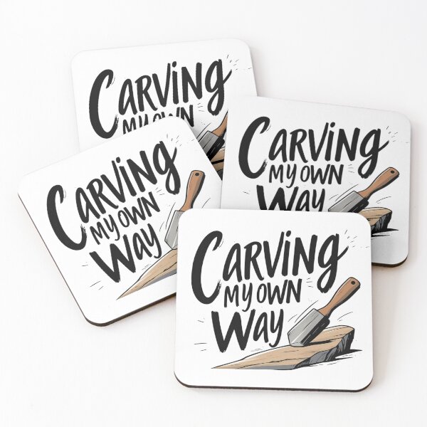 Item preview, Carving My Own Way – Empowering Quote for Independent Souls designed and sold by Irene Catchmind.