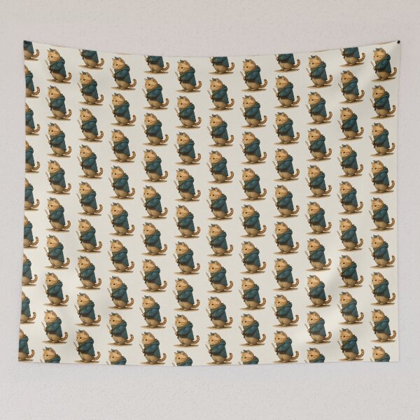 Item preview, Poet Cat – Adorable Vintage Writer designed and sold by DakotaPoppin.