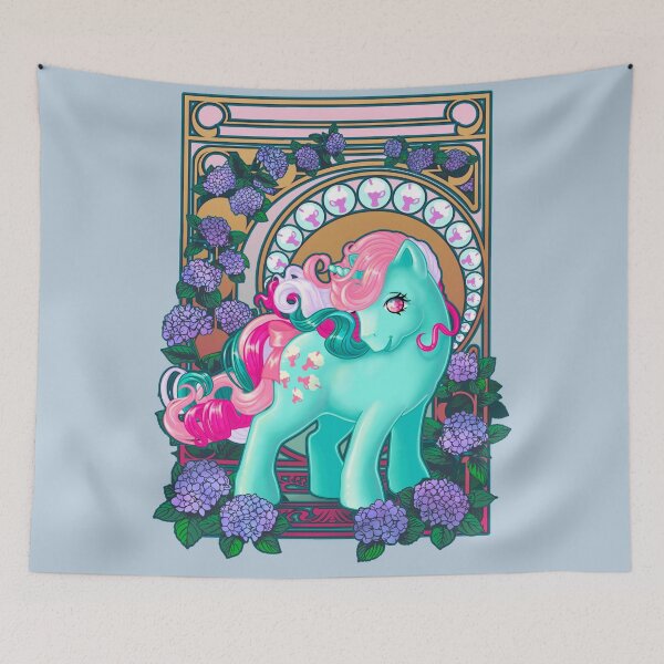 Item preview, Little Pony Fizzy Art Nouveau  designed and sold by scholtenart.