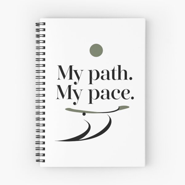 Item preview, My Path. My Pace. – Minimal Inspirational Quote Design designed and sold by Irene Catchmind.