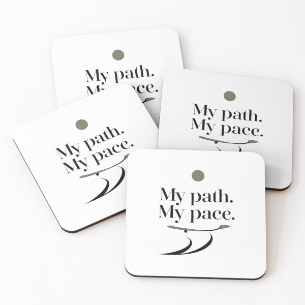 Item preview, My Path. My Pace. – Minimal Inspirational Quote Design designed and sold by Irene Catchmind.