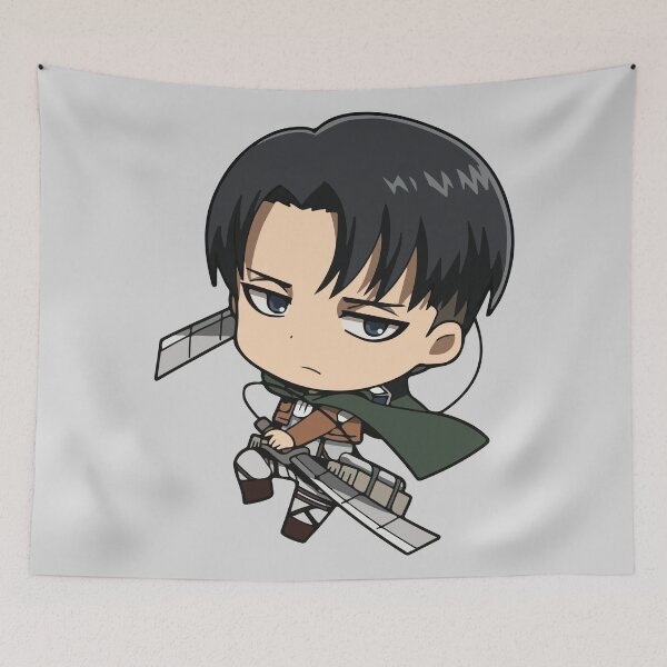 Item preview, Levi Attack on Titan anime  designed and sold by BrownHorse90s.