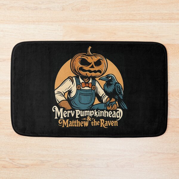 Item preview, Merv Pumpkinhead Matthew The Raven Halloween designed and sold by Sturdust.