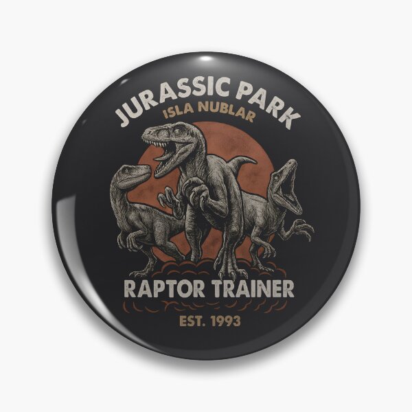 Item preview, Raptor trainer - Isla Nublar - 90s movie designed and sold by Darkifun.