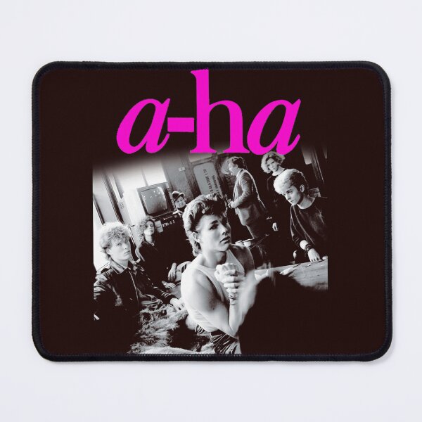 Item preview, A‑ha Vintage Retro Logo Tee — Classic 80s Style designed and sold by TerrellColeART.