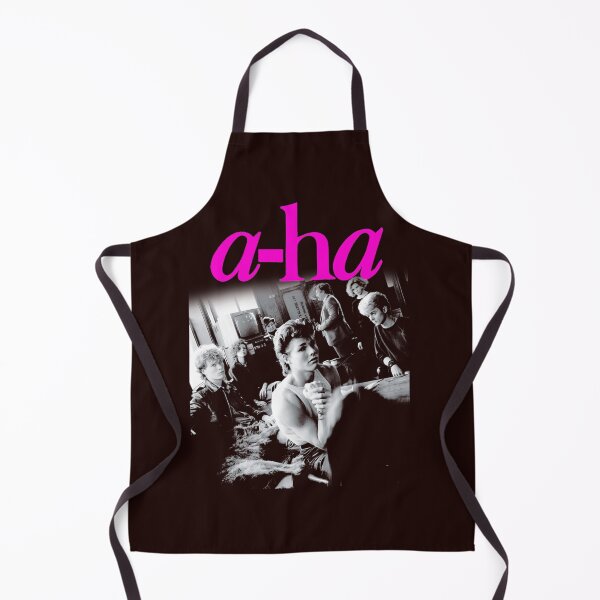 Item preview, A‑ha Vintage Retro Logo Tee — Classic 80s Style designed and sold by TerrellColeART.