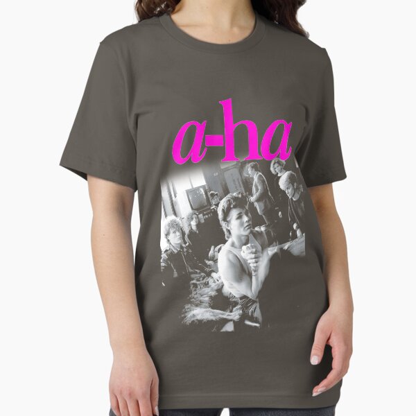Item preview, A‑ha Vintage Retro Logo Tee — Classic 80s Style designed and sold by TerrellColeART.