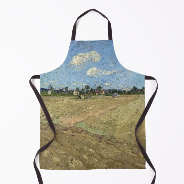 Item preview, Ploughed Fields by Van Gogh designed and sold by KAI-Studio.