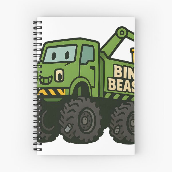 Item preview, Bin Beast – Garbage Monster Truck Sticker for Kids designed and sold by kristy234.