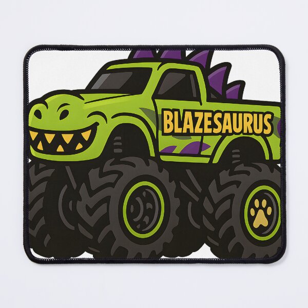 Item preview, Blazesaurus – Dinosaur Monster Truck Sticker for Kids designed and sold by kristy234.