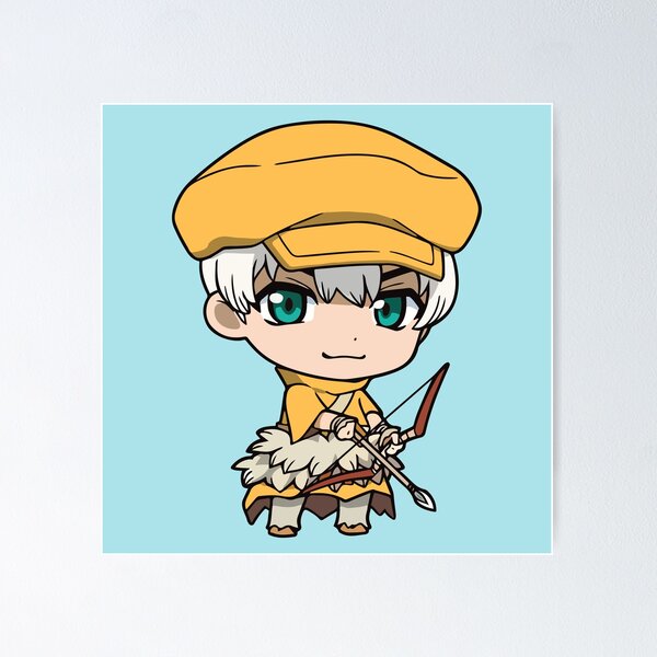 Item preview, Ukyo Saionji Dr Stone anime designed and sold by BrownHorse90s.