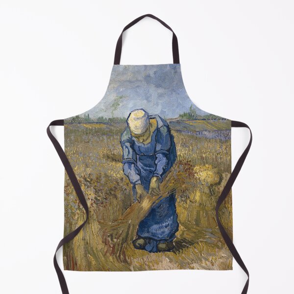 Item preview, Peasant Woman Binding Sheaves by Van Gogh  designed and sold by KAI-Studio.