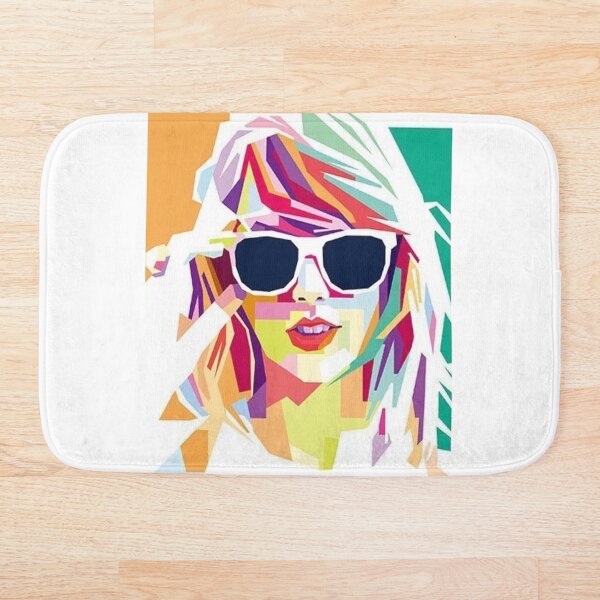 Item preview, Taylor Swift en Technicolor: Retrato geométrico de diva del pop designed and sold by Vicky021.