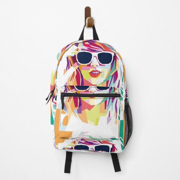 Item preview, Taylor Swift in Technicolor - Geometric Pop Diva Portrait designed and sold by Vicky021.