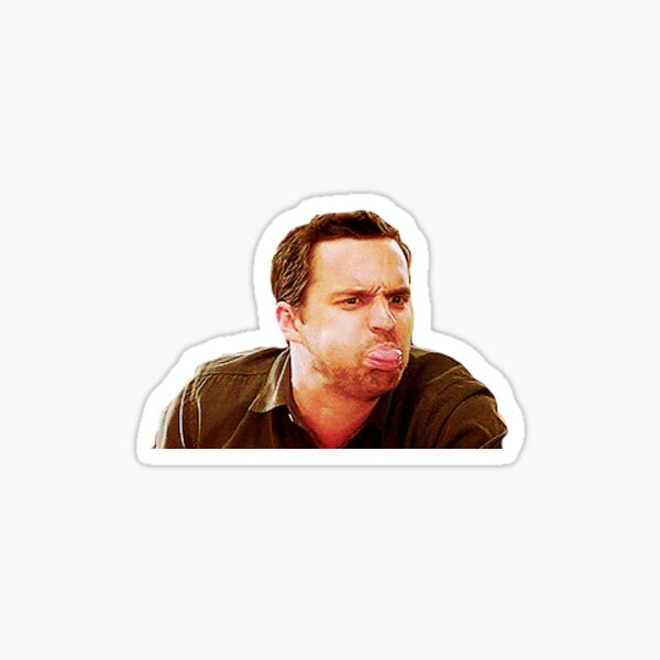 childlike nick Sticker