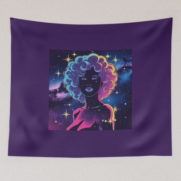 Item preview, Galactic Woman Silhouette 2 designed and sold by Vibrant Threads.
