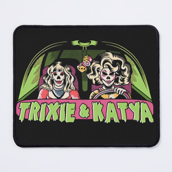 Item preview, Trixie And Katya Zombie Car Ride Retro Drag Art designed and sold by yinongsqa.