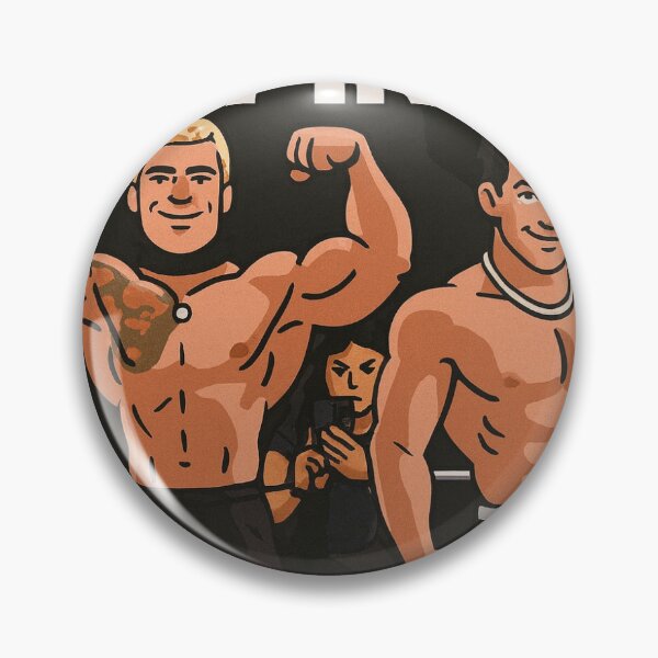 Item preview, Togi and Shizzy "shut up and pin" - Anabolic sticker designed and sold by newtrends1106.