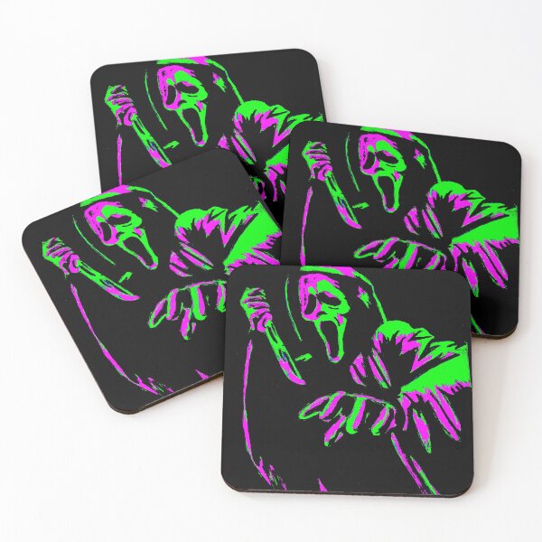 Item preview, Ghostface Green/Purple  designed and sold by Chad's Fresh Art.