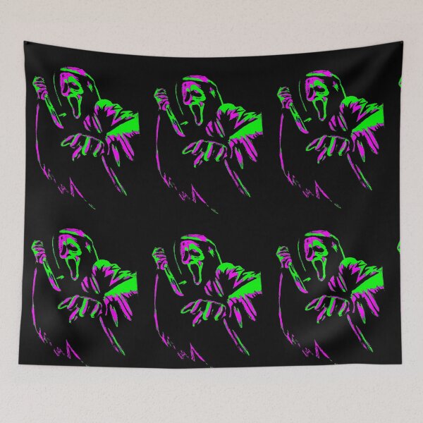 Item preview, Ghostface Green/Purple  designed and sold by Chad's Fresh Art.