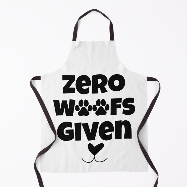 Item preview, Zero Woofs Given Funny Dog Lover Shirt with Paw Print Design designed and sold by Fredster1966.