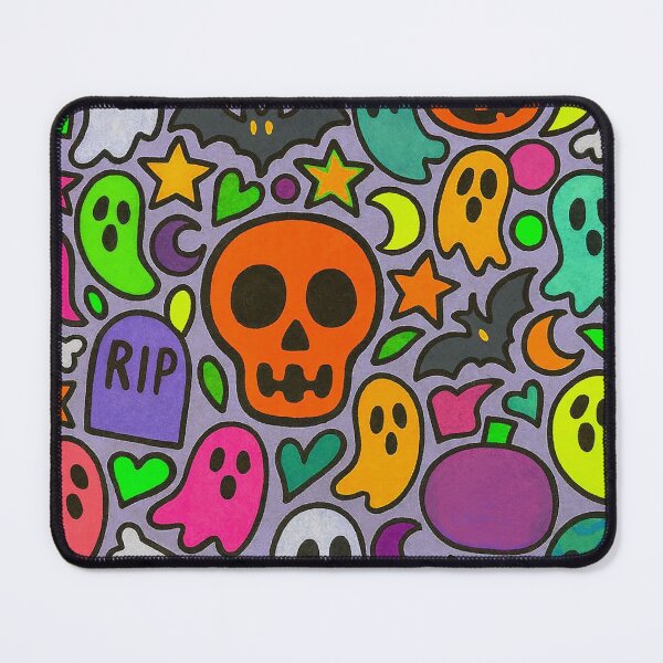 Item preview, Vibrant Halloween Doodles designed and sold by zzz888.