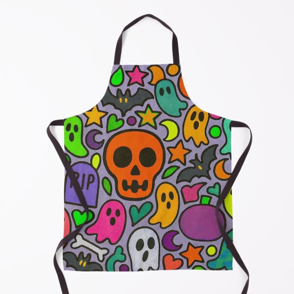 Item preview, Vibrant Halloween Doodles designed and sold by zzz888.