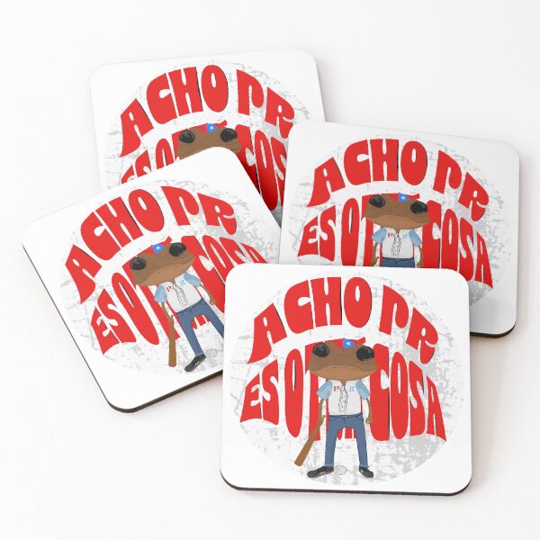 Item preview, Acho PR Es Otra Cosa – Puerto Rican Coquí Baseball Design designed and sold by DcDaveofficial.