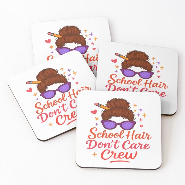 Item preview, School Hair, Don’t Care Crew – Fun Back to School Teacher Design designed and sold by Rajasekar.