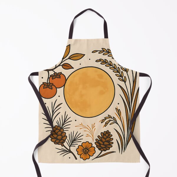 Item preview, Chuseok Full Moon Garden – Korean Harvest Festival Art designed and sold by bloomling.