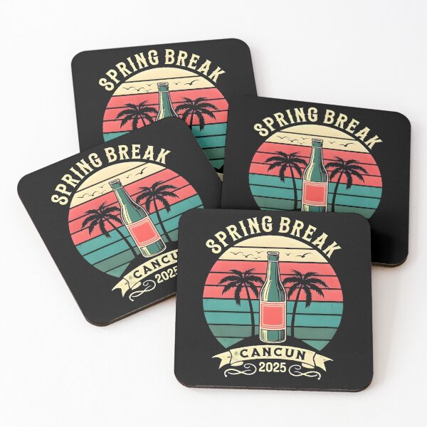 Item preview, Vintage Spring Break Cancun 2025 Party T-Shirt designed and sold by FestivityFinds.