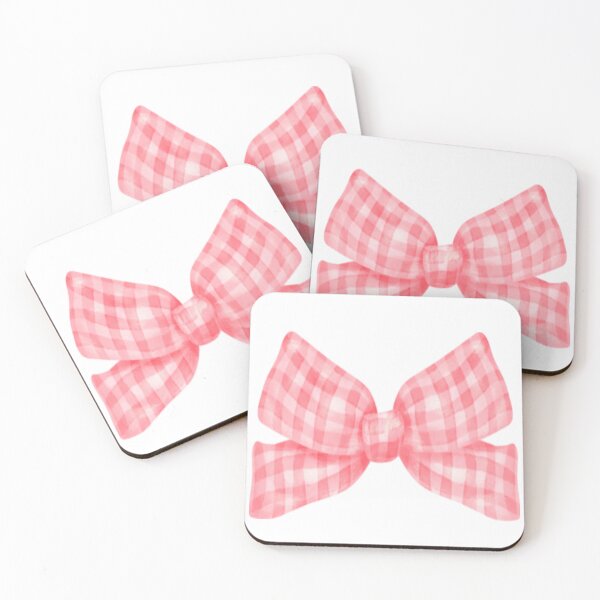 Item preview, Pink gingham bow designed and sold by Pixiedrop.