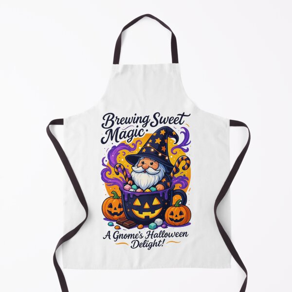 Item preview, A Gnome's Halloween Delight | Crewneck Halloween Gnomes designed and sold by skkyfaithArtz.