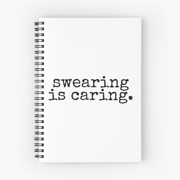 Item preview, swearing is caring. designed and sold by SWETA HALDER.