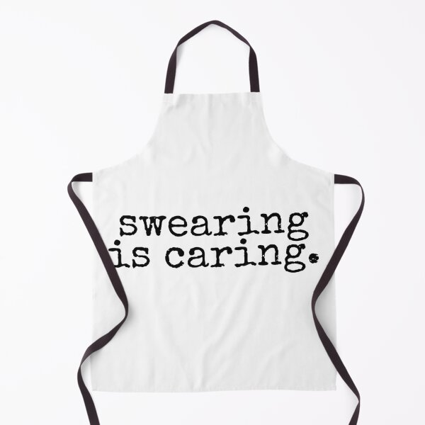 Item preview, swearing is caring. designed and sold by SWETA HALDER.