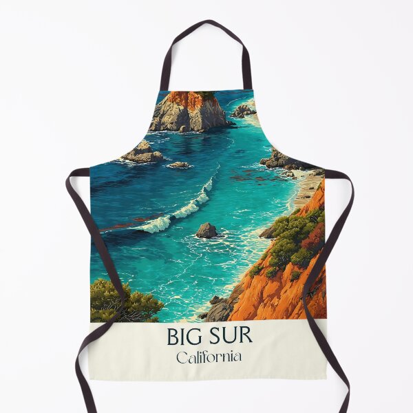 Item preview, Big Sur California Vintage Travel Poster | Bixby Bridge designed and sold by TuncGK.
