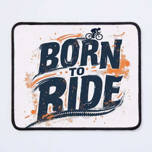 Item preview, Born to Ride | Cycling Passion Splash Art designed and sold by Triathlongram.