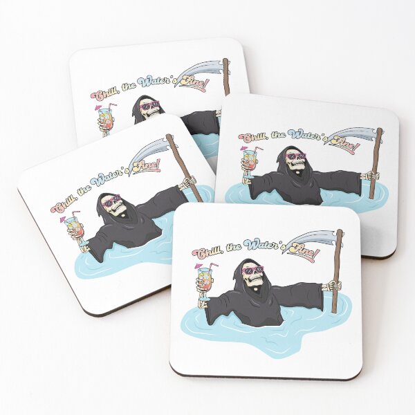 Item preview, Grim Reaper Beach Water's Fine designed and sold by 84collective.