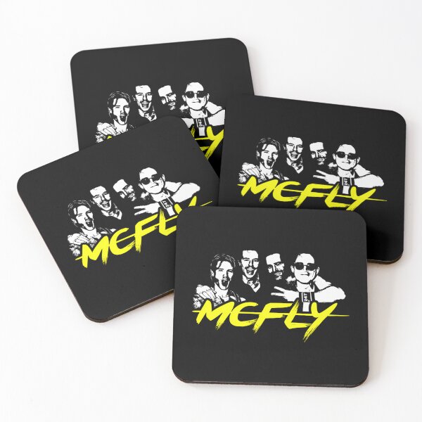 Item preview, McFlys Band Silhouettes Retro designed and sold by NovaDraftStudio.