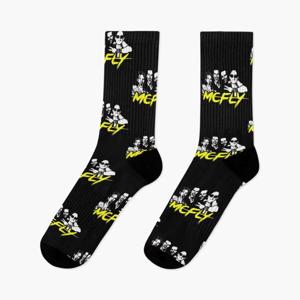 Item preview, McFlys Band Silhouettes Retro designed and sold by NovaDraftStudio.