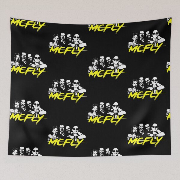 Item preview, McFlys Band Silhouettes Retro designed and sold by NovaDraftStudio.