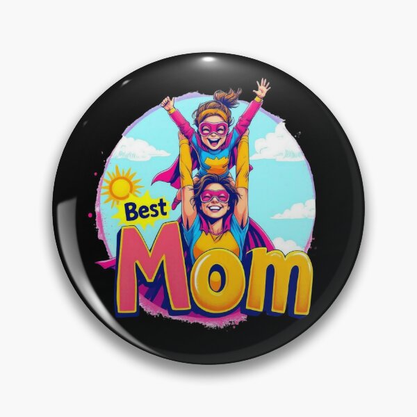 Item preview, Best Mom Superhero T-shirt | Mother and daughter Matching Outfit | Super Mom Gift for Her designed and sold by TheGaliyaStudio.