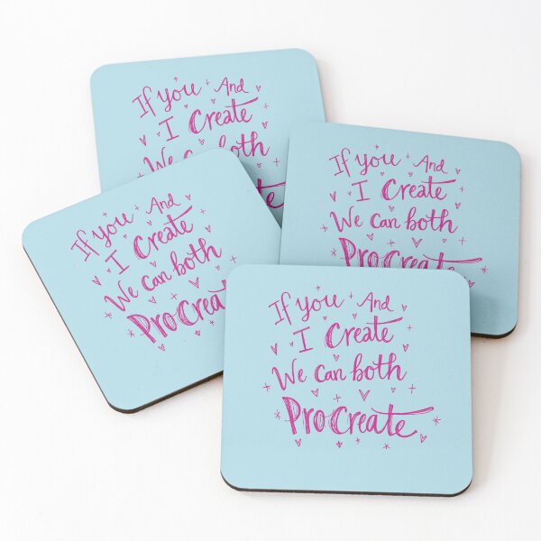 Item preview, ProCreate Partners Pink  designed and sold by OpenCanvasCo.