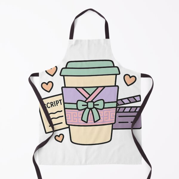 Item preview, K-Drama Coffee Cup in Hanbok Sleeve – Romantic Korean Pastel Vector Art designed and sold by bloomling.