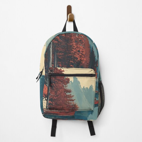 Item preview, Mammoth Lakes California Retro Poster | Eastern Sierras Art designed and sold by TuncGK.