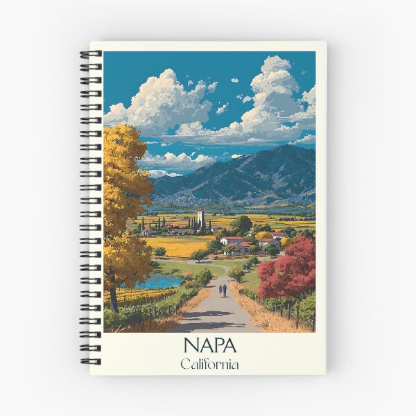 Item preview, Napa Valley California Vintage Poster | Wine Country Art designed and sold by TuncGK.