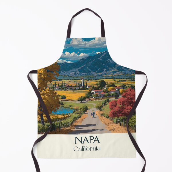 Item preview, Napa Valley California Vintage Poster | Wine Country Art designed and sold by TuncGK.