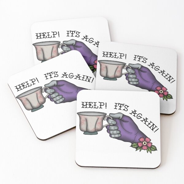 Item preview, Caduceus Clay Help! It's Again Quote designed and sold by LunarAshes.